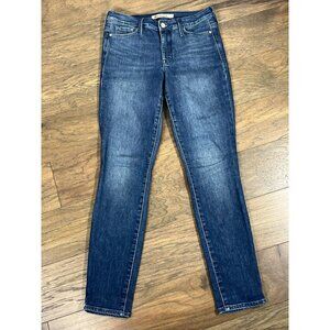 ATHLETA SCULPTEK Skinny Jeans Blue Sz 4 EUC 128993 EUC